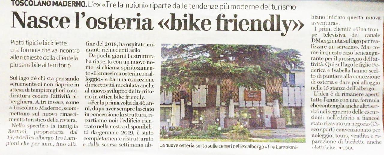 Ennesima Osteria Con - Bike